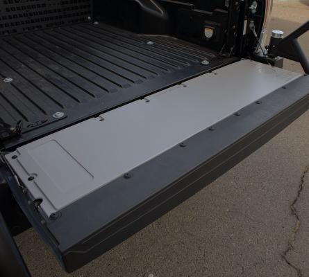 05-23 Toyota Tacoma Overland Tailgate Table Divided Cutting Board Gray All Pro Off Road