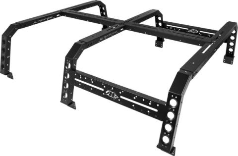 05-23 Toyota Tacoma Bed Rack Short Bed Black Powdercoat All Pro Off Road