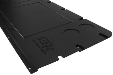 22-23 Toyota Tundra Overland Tailgate Table Divided Cutting Board Black All Pro Off Road