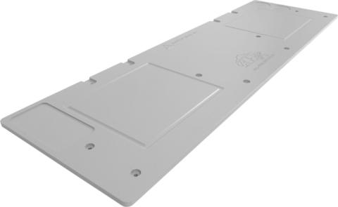 19-23 Jeep Gladiator Overland Tailgate Table Divided Cutting Board Gray All Pro Off Road