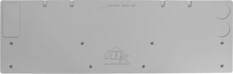 19-23 Jeep Gladiator Overland Tailgate Table Smooth Surface Gray All Pro Off Road