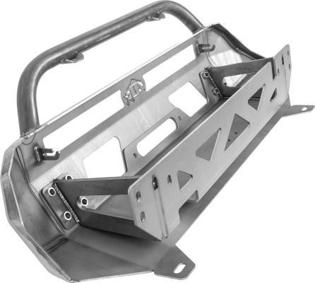 16-23 Toyota Tacoma Low Profile Front Bumper Bare Center Hoop All Pro Off Road