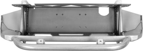 16-23 Toyota Tacoma Low Profile Front Bumper Aluminum Bare Center Hoop All Pro Off Road