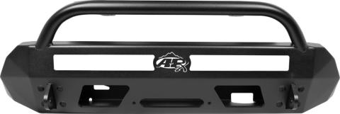 16-23 Toyota Tacoma Low Profile Front Bumper Aluminum Black Powdercoat Center Hoop All Pro Off Road
