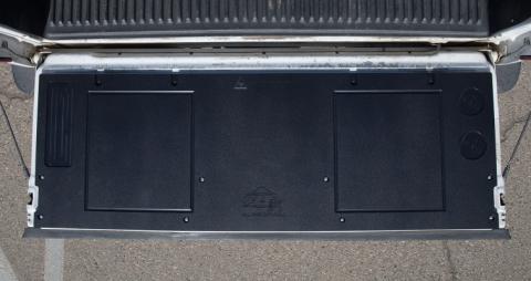 04-08 Ford F-150 Overland Tailgate Table Smooth Surface Black All Pro Off Road