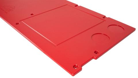 04-08 Ford F-150 Overland Tailgate Table Divided Cutting Board Red All Pro Off Road