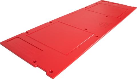 04-08 Ford F-150 Overland Tailgate Table Divided Cutting Board Red All Pro Off Road