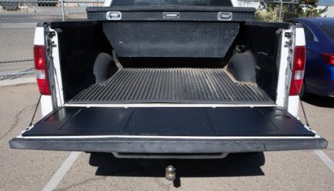 04-08 Ford F-150 Overland Tailgate Table Smooth Surface Red All Pro Off Road