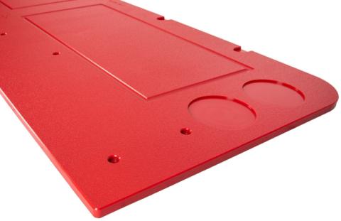 15-19 GMC Sierra 2500 Overland Tailgate Table Divided Cutting Board Red All Pro Off Road