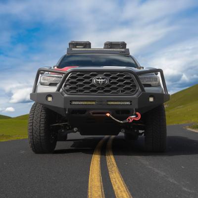 16-23 Toyota Tacoma APEXG3N Front Bumper Steel Black Powdercoat Full Hoop All Pro Off Road
