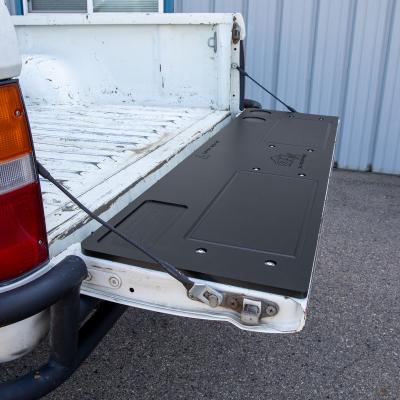 95-04 Toyota Tacoma Overland Tailgate Table Divided Cutting Board Black All Pro Off Road