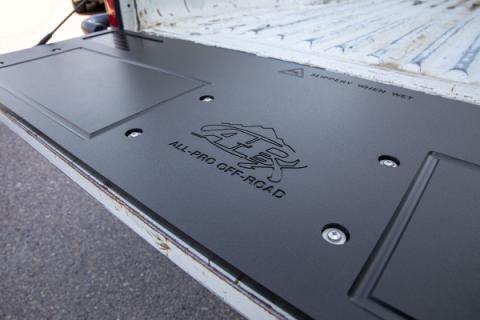 95-04 Toyota Tacoma Overland Tailgate Table Divided Cutting Board Black All Pro Off Road