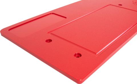 95-04 Toyota Tacoma Overland Tailgate Table Divided Cutting Board Red All Pro Off Road