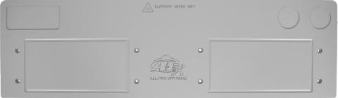 95-04 Toyota Tacoma Overland Tailgate Table Divided Cutting Board Gray All Pro Off Road