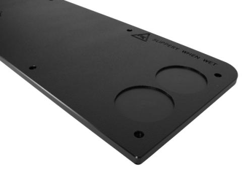 84-88 Toyota 4Runner Overland Tailgate Table Smooth Surface Black All Pro Off Road