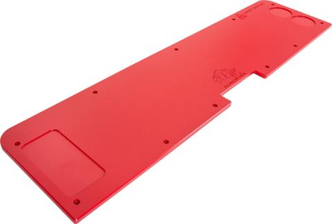 84-88 Toyota 4Runner Overland Tailgate Table Smooth Surface Red All Pro Off Road