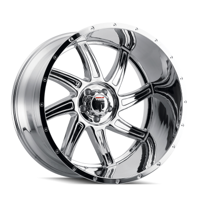 Vortex AT162 Chrome 20X10 5-127 -24MM 78.1MM Off Road Wheels American Truxx