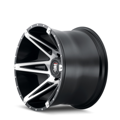 Kutz AT1902 Gloss Black Machined 22X14 6-135 -76MM 106.1MM Off Road Wheels American Truxx