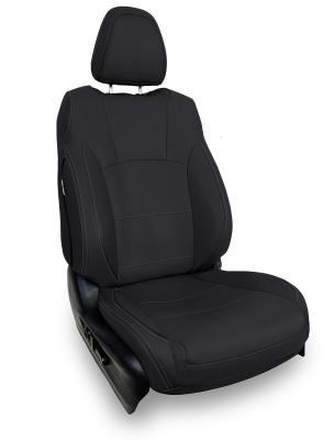 Front Seat Covers for 2021+ Subaru Outback Pair All Black PRP Seats
