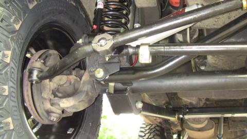 Jeep Heavy Duty Track Bar Bolt Kit 1984-2006 TJ/LJ/XJ/ZJ Clayton Off Road