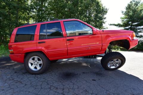 Jeep Grand Cherokee 5.0 Inch Pro Series 3 Link Long Arm Lift Kit 1996-1998 ZJ Clayton Off Road