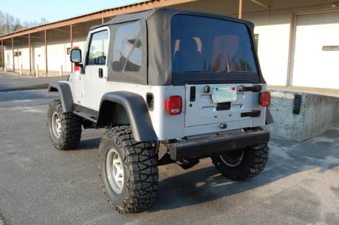 Jeep Wrangler 4.0 Inch Pro Series 3 Link Long Arm Lift Kit W/Rear 5 Inch Stretch 1997-2006 TJ Clayton Off Road