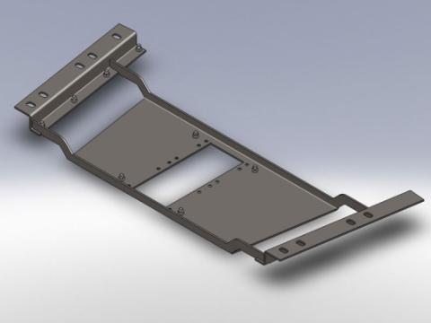 Jeep Wrangler Transfer Case Skid Plate 1997-2006 TJ/LJ Clayton Off Road
