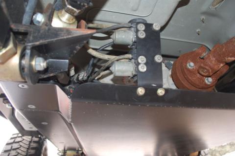 Jeep Wrangler Transfer Case Skid Plate 2004-2006 LJ Clayton Off Road