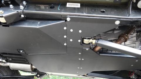 Jeep Wrangler Gas Tank Skid Plate Hardware 2007-2018 JK 2/4 Door Clayton Off Road