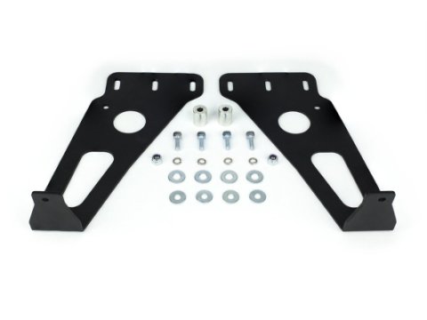 14-21 4Runner 32 Inch Hidden Grille LED Light Bar Mounting Brackets Cali Raised LED