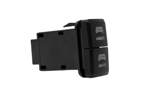 Dual Function Toyota OEM Style Amber and White Switch Tall Style Cali Raised LED