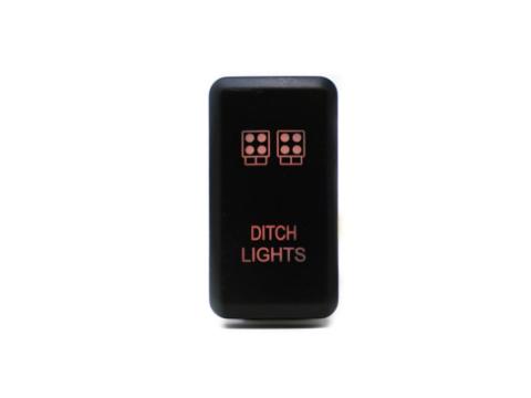 Toyota OEM Style Ditch Lights Switch Blue Cali Raised LED
