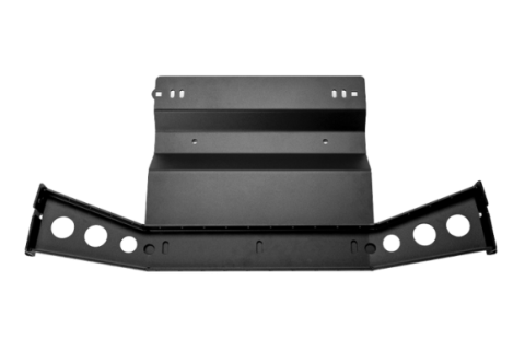 2016-2022 Toyota Tacoma Transfer Case Skid Plate - Steel Raw Cali Raised LED