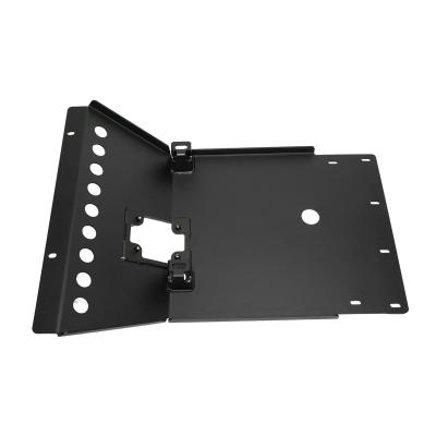 2014-Present 4Runner Front Skid Plate Aluminum/Powdercoat Cali Raised LED