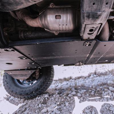 2014-Present 4Runner Transfer Skid Plate Steel/Powdercoat Cali Raised LED