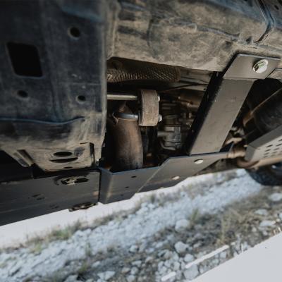 2014-Present 4Runner Transfer Skid Plate Aluminum/Powdercoat Cali Raised LED