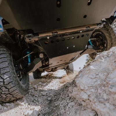 2014-Present 4Runner Complete Skid Plate Collection Aluminum/Powdercoat Cali Raised LED
