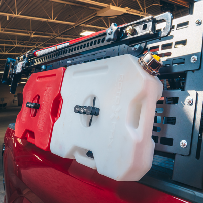 Overland Bed Rack For 24-Present Toyota Tacoma/Long Bed Low Profile Rack Cali Raised LED