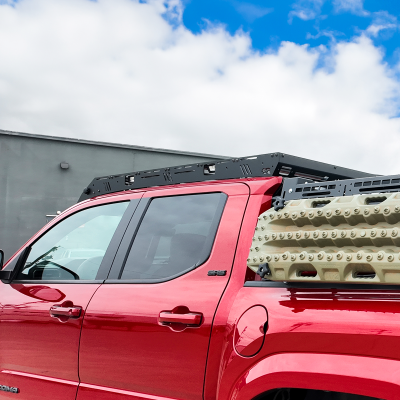 Premium Roof Rack For 24 Toyota Tacoma - No Lighting Cut Out Cali Raised LED