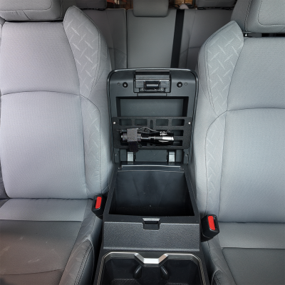 Interior Center Console Molle Panel For 24 Toyota Tacoma Cali Raised LED