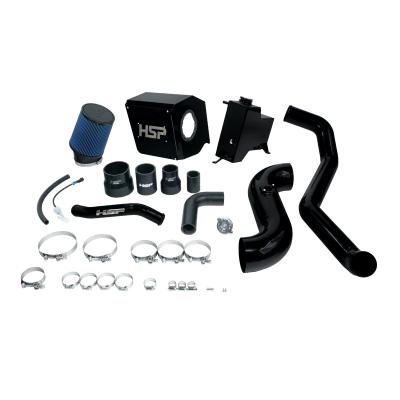 HSP Deluxe No Bridge/Cold Side Bundle Kit For 2011-2012 Silverado/Sierra 2500/3500-Flag Red
