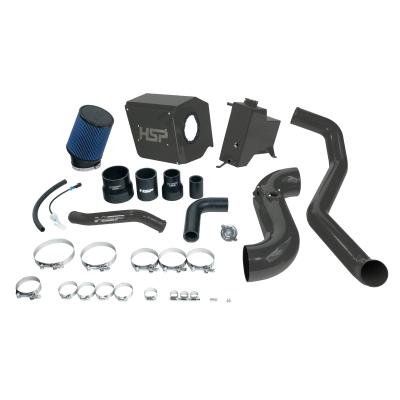 HSP Deluxe No Bridge/Cold Side Bundle Kit For 2013-2014 Silverado/Sierra 2500/3500-Flag Red