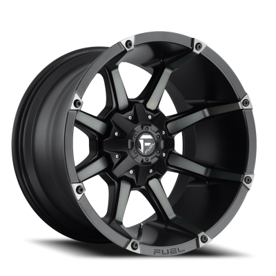 Aluminum Wheels 20X9 Coupler D556 5 On 114.3/5 On 127 Matte Black/Machined Dark Tint 78.1 Bore 1 Offset 8 Spoke Fuel Off Road Wheels