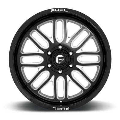 Aluminum Wheels 20X10 Ignite D662 5 On 127 Gloss Black Milled 78.1 Bore -18 Offset Fuel Off Road Wheels