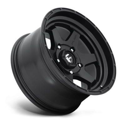 Aluminum Wheels 18X9 Shok D664 5 On 127 Matte Black 71.5 Bore 1 Offset Fuel Off Road Wheels