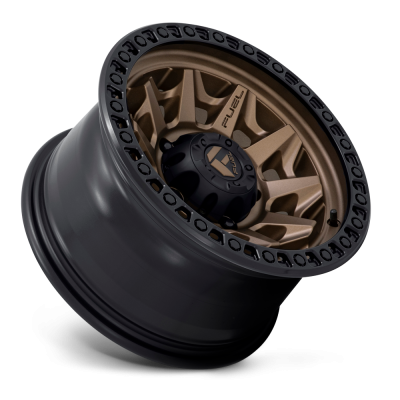 Aluminum Wheels 20X9 Covert D696 5 On 127 Matte Bronze Black Bead Ring 71.5 Bore 1 Offset Multi Spoke Fuel Off Road Wheels