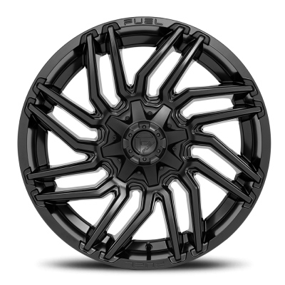 Aluminum Wheels 22X12 Typhoon D775 5 On 114.3/5 On 127 Matte Black 78 Bore -44 Offset Fuel Off Road Wheels