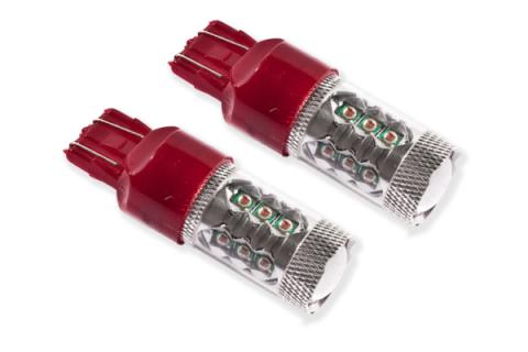7443 LED Bulb XP80 LED Red Single Diode Dynamics
