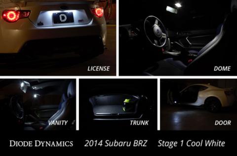 Subaru BRZ Interior Kit Stage 2 Red Diode Dynamics