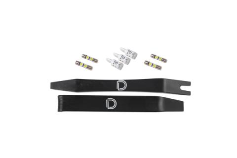 Interior LED Kit for 2013-2020 Ford Fusion, Cool White Stage 2 Diode Dynamics